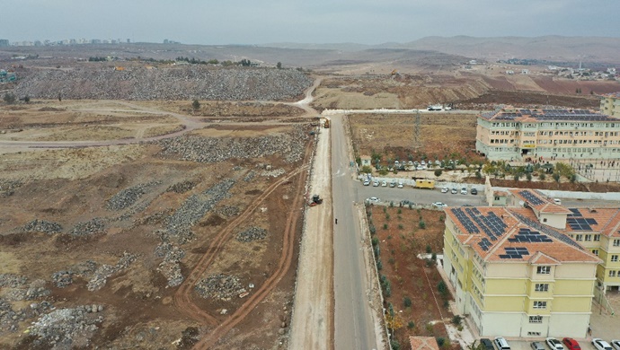 BÜYÜKŞEHİR’DEN ZEYTİNDALI EĞİTİM KAMPÜSÜNDE ÜST YAPI ÇALIŞMALARI