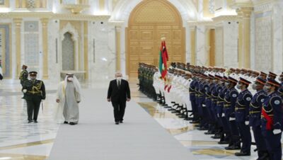 Cumhurbaşkanı Erdoğan, Birleşik Arap Emirlikleri Kasr El Vatan Sarayı’nda