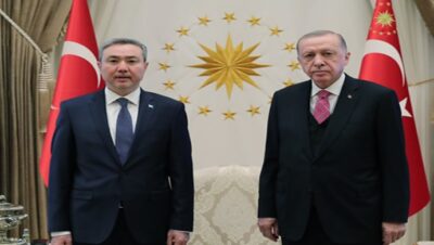 Kazakistan büyükelçisinden güven mektubu