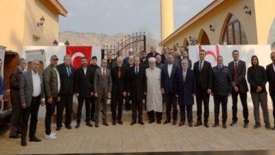 Cumhurbaşkanı Ersin Tatar, yoğun bir katılımla gerçekleşen Boğazköy Camisi açılış törenine katıldı