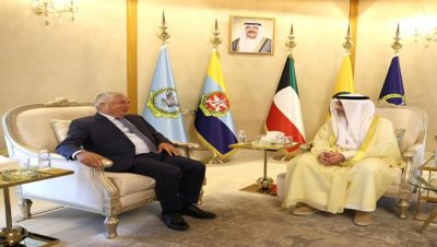Kuveyt Başbakan Birinci Yardımcısı, Savunma Bakanı ve İçişleri Bakanı ile Görüşme