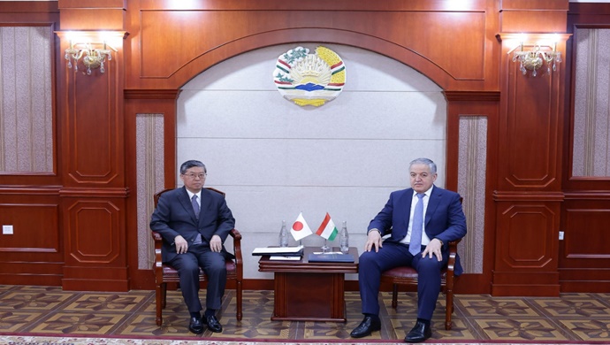 Meeting of the Minister of Foreign Affairs of Tajikistan with the Ambassador of Japan